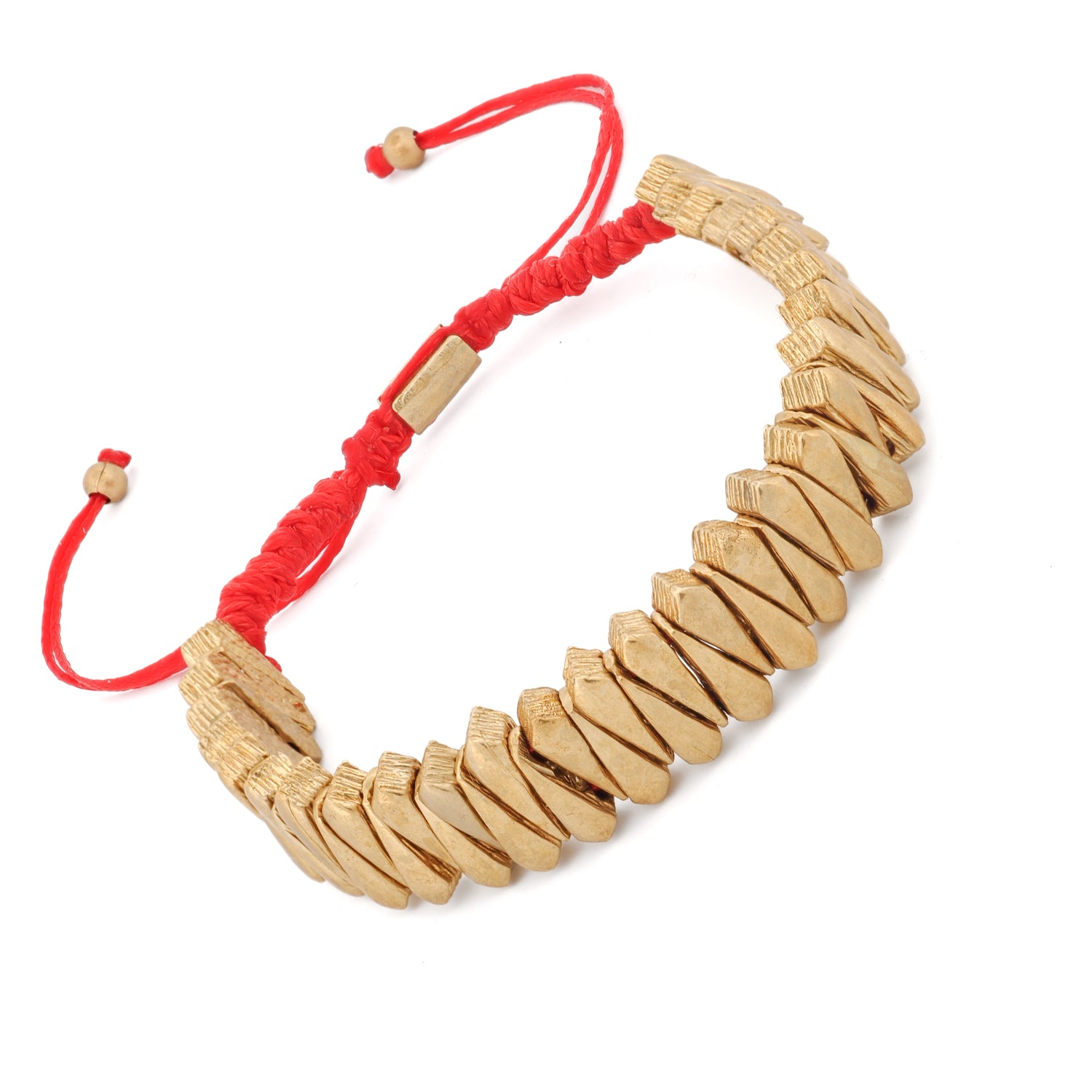 Warrior’s Luck Red Gold Unisex Bracelet