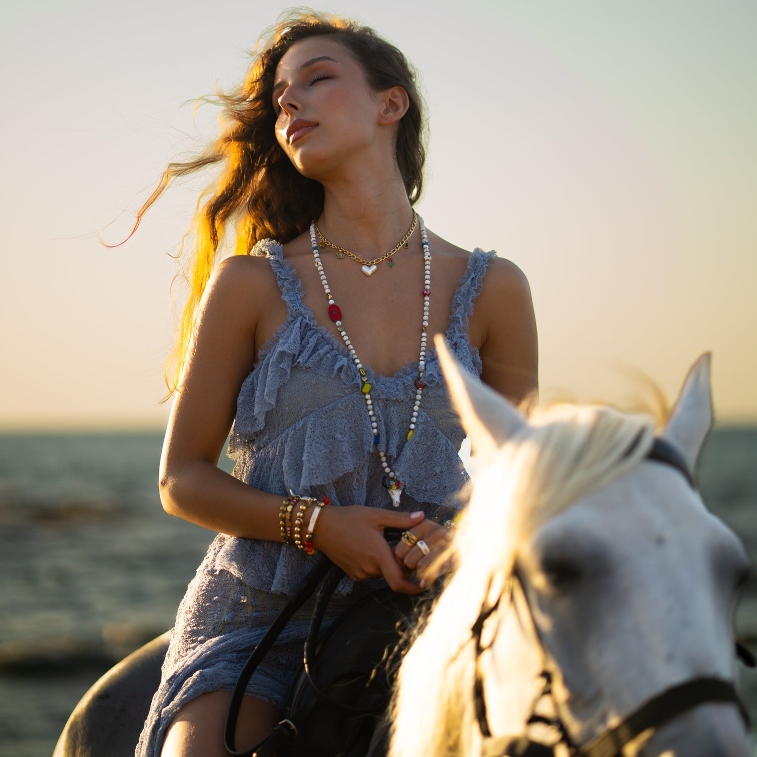 Wild Soul Longhorn Handmade Necklace