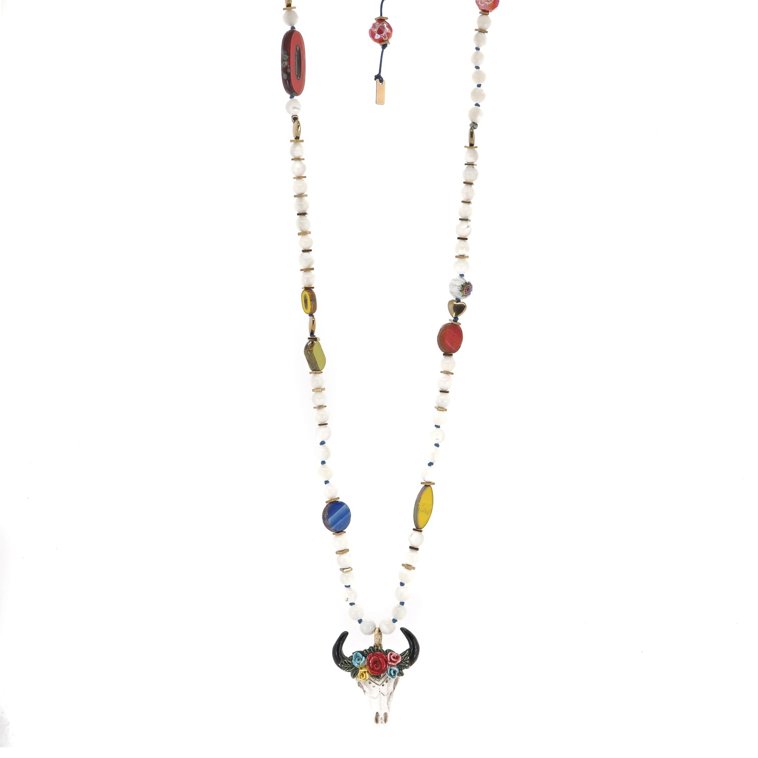 Wild Soul Longhorn Handmade Necklace