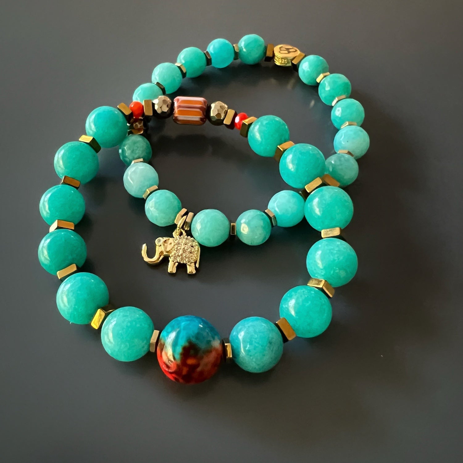 Handcrafted with love and care, each bracelet is a one-of-a-kind piece