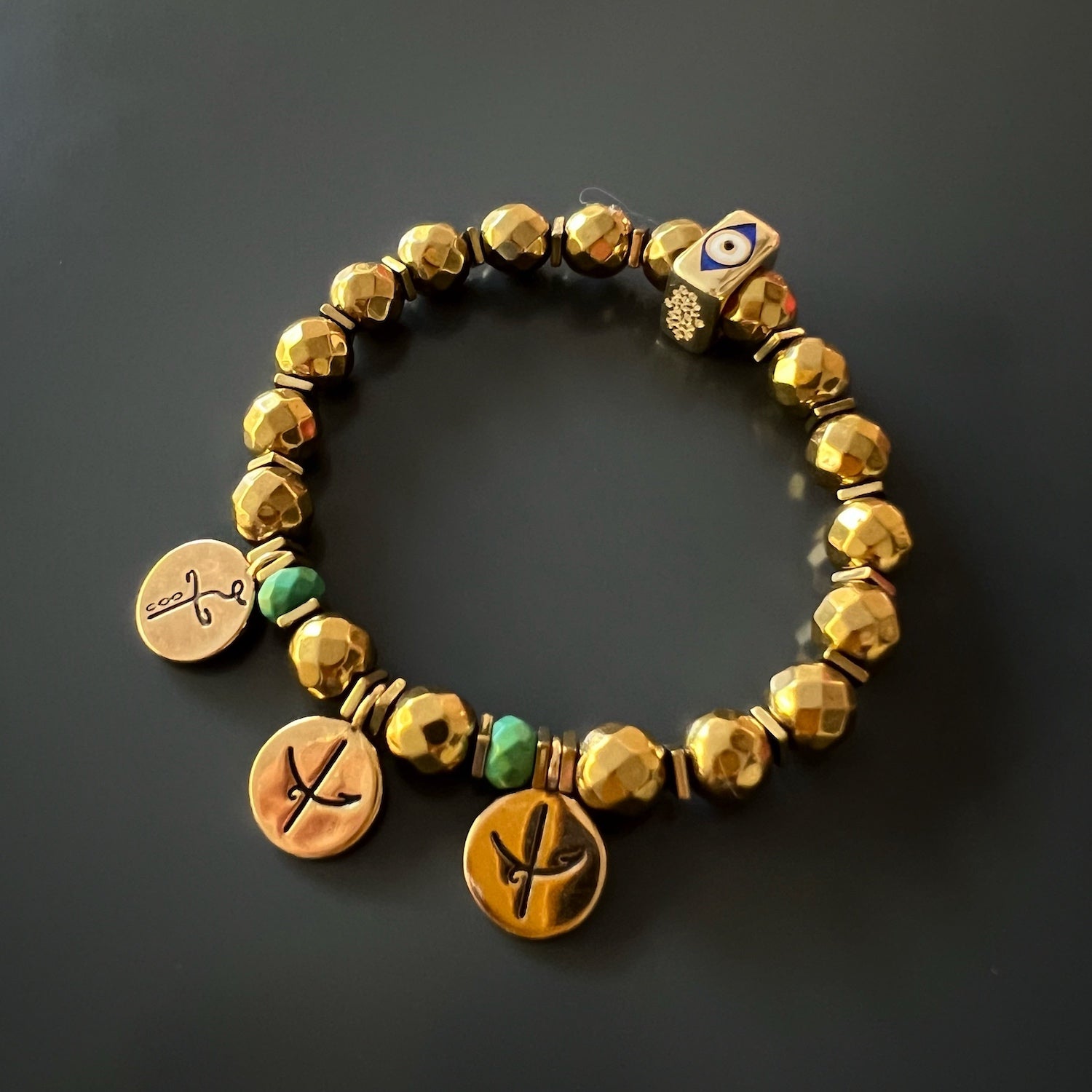 This bracelet is perfect for both women and men, adding a touch of positivity and protection to their lives.