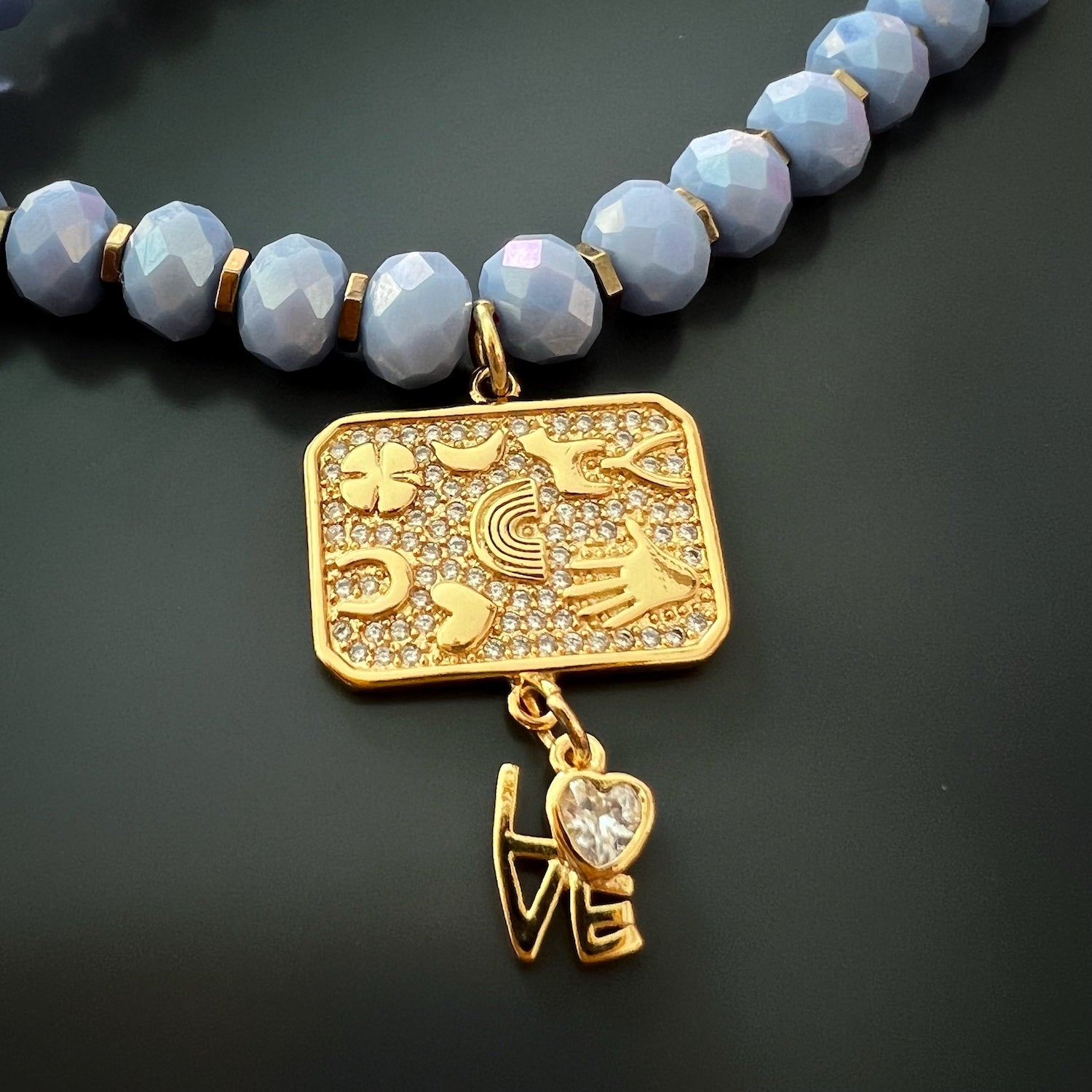 The perfect accessory for anyone seeking a bit of luck and protection.