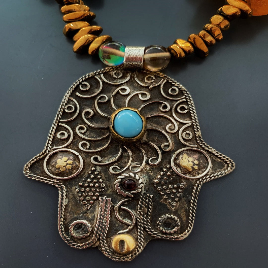 Add a touch of protection and good luck with the Turtle Necklace, handcrafted to perfection.