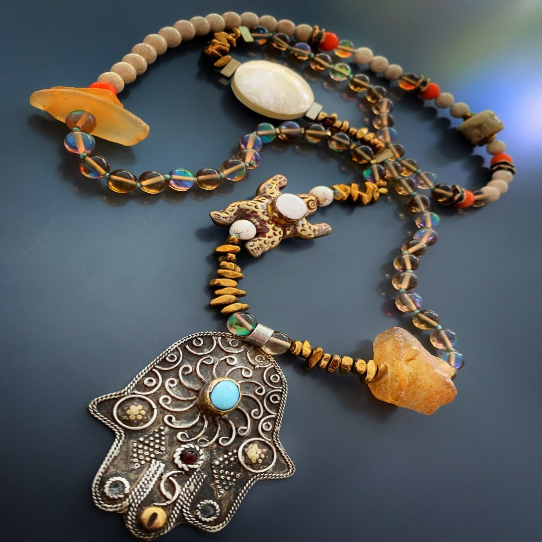 The Turtle Necklace exudes elegance and symbolism, making it a perfect addition to your jewelry collection.