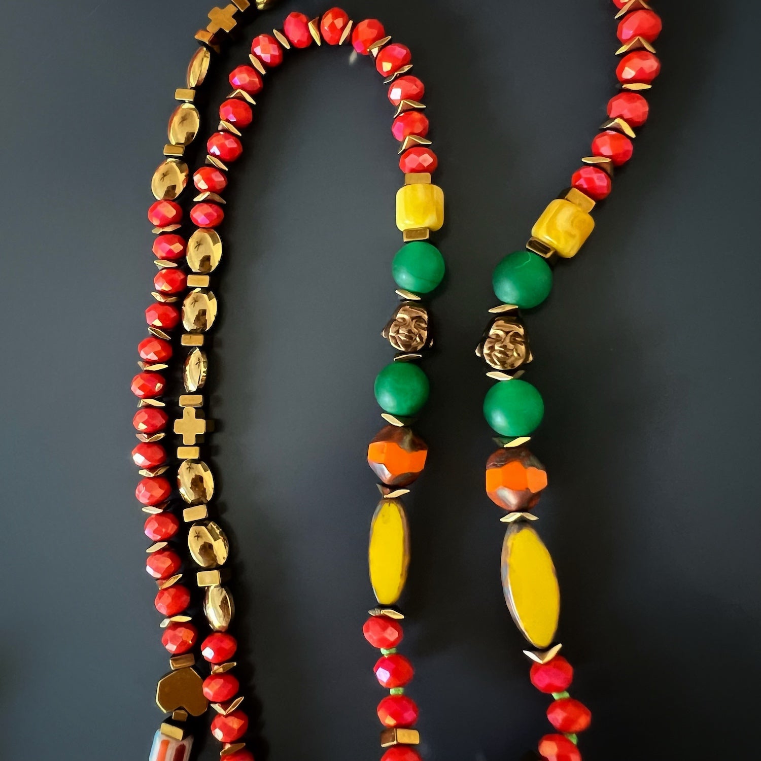 the Mystic Bohemian Elephant Necklace, embracing its bohemian and mystical vibes, as she embodies the strength and good luck symbolized by the elephant pendant.