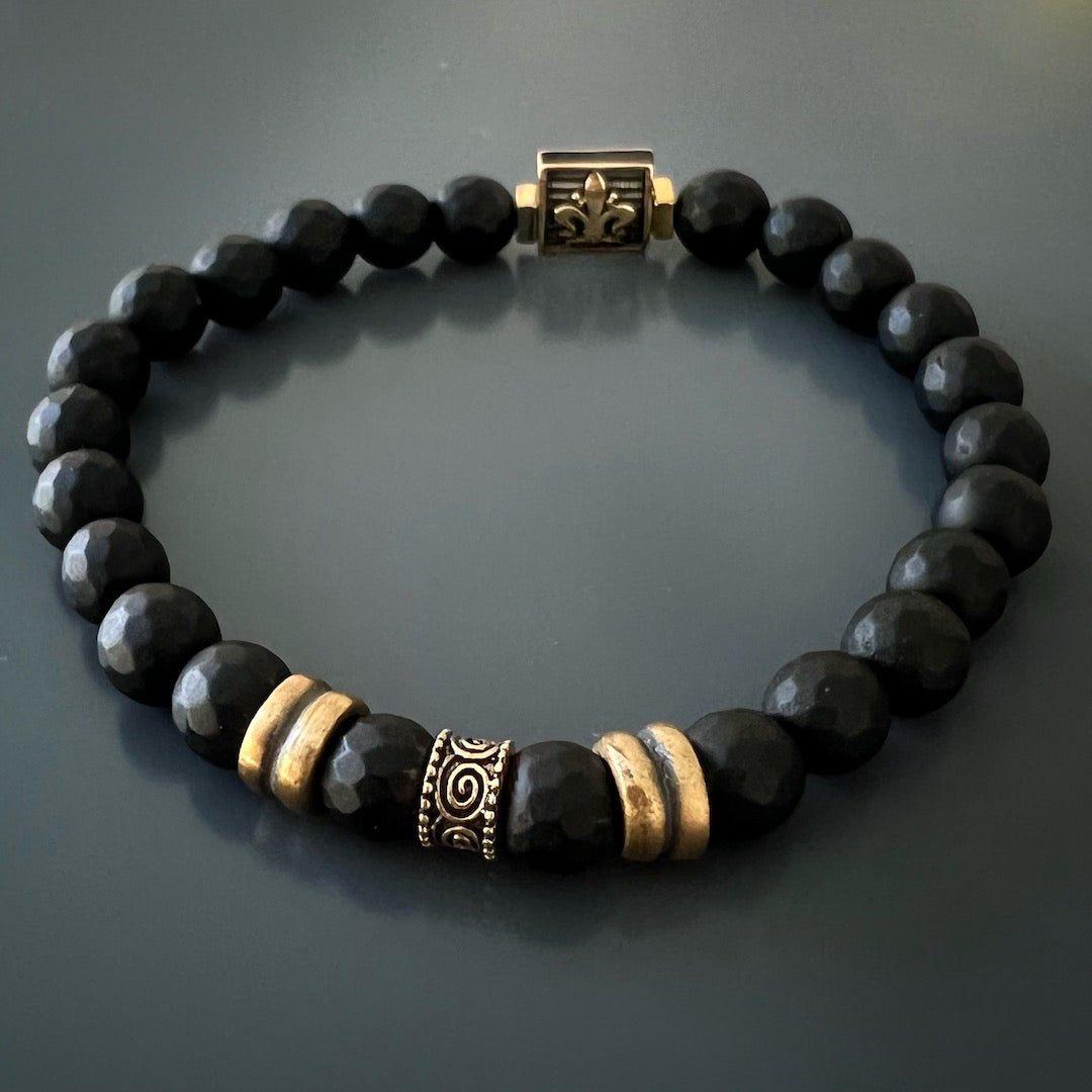 Rich Black Onyx Beads - Each One Uniquely Striking.