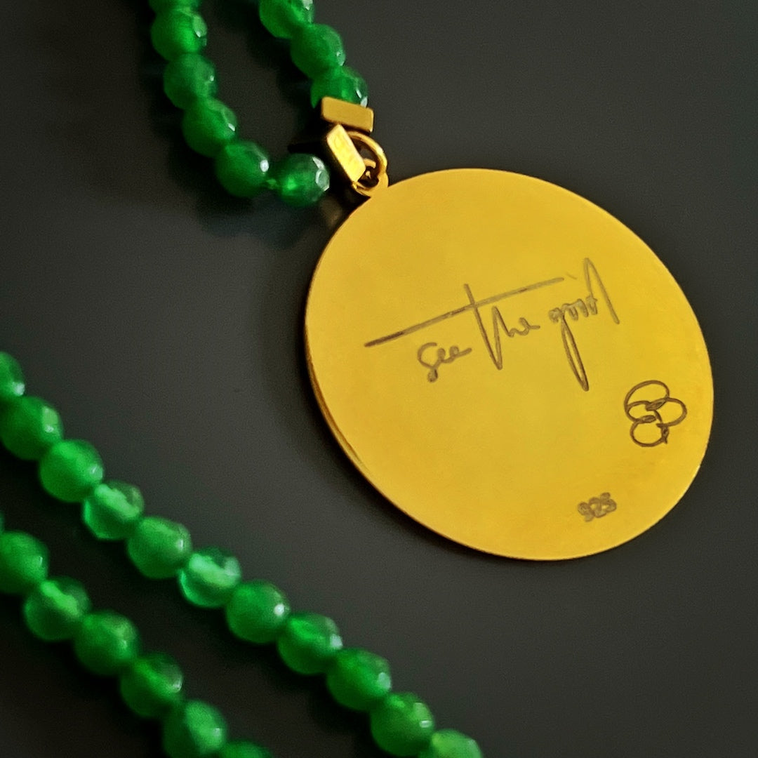 Invite Good Luck and Fortune - The Jade Necklace Symbolizes Protection and Positive Energy.