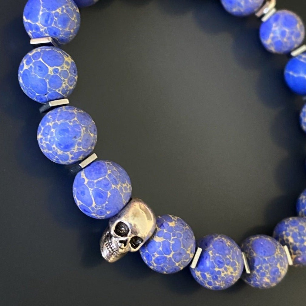 Captivating Handmade Bracelet - Variscite Jewelry.