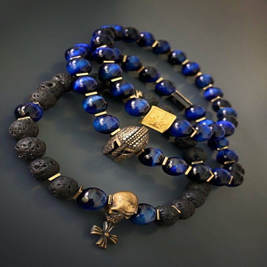 Gold Hematite Stone Spacers - Glamourous Accents.
