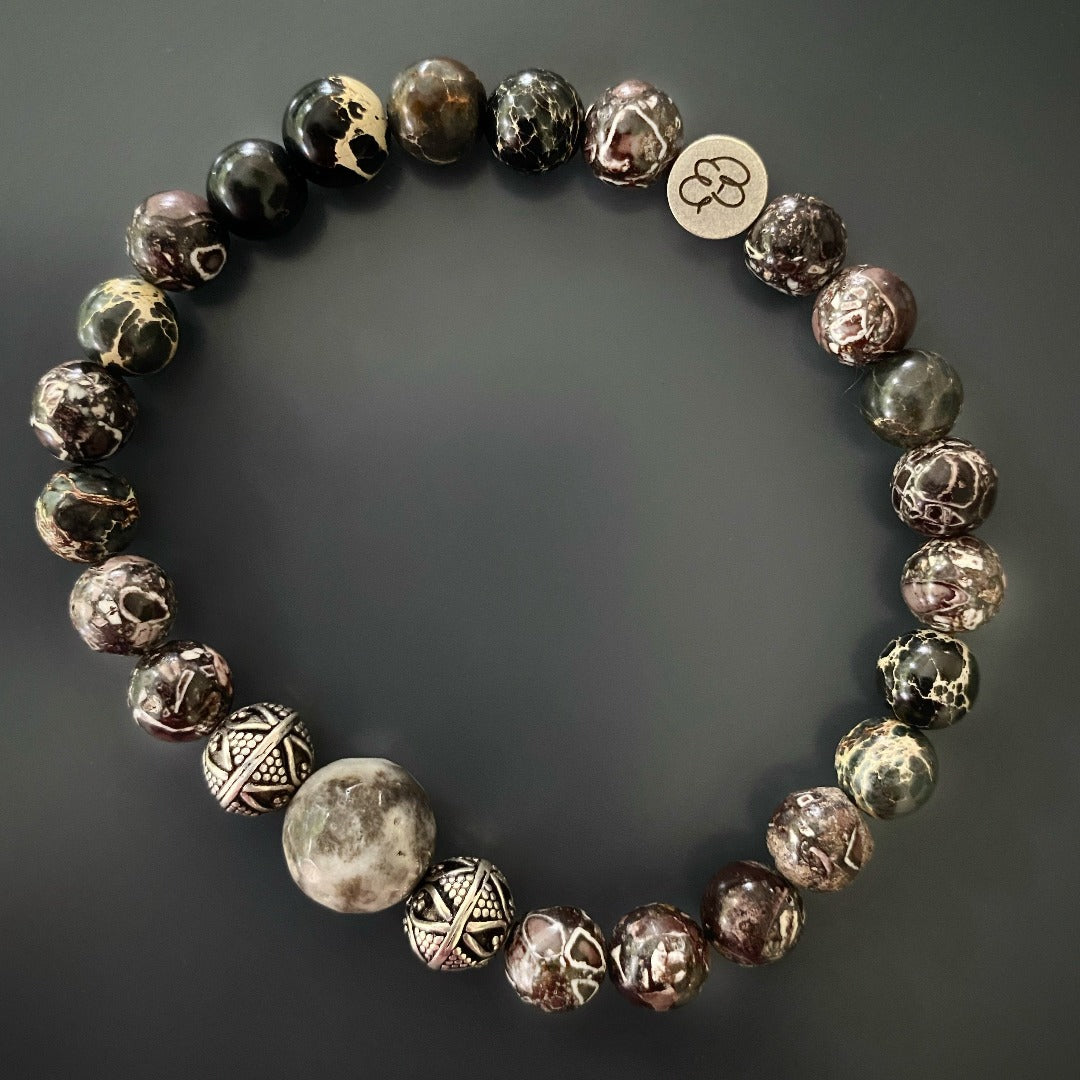 Enhance Your Style - Jasper Stone Bracelet.