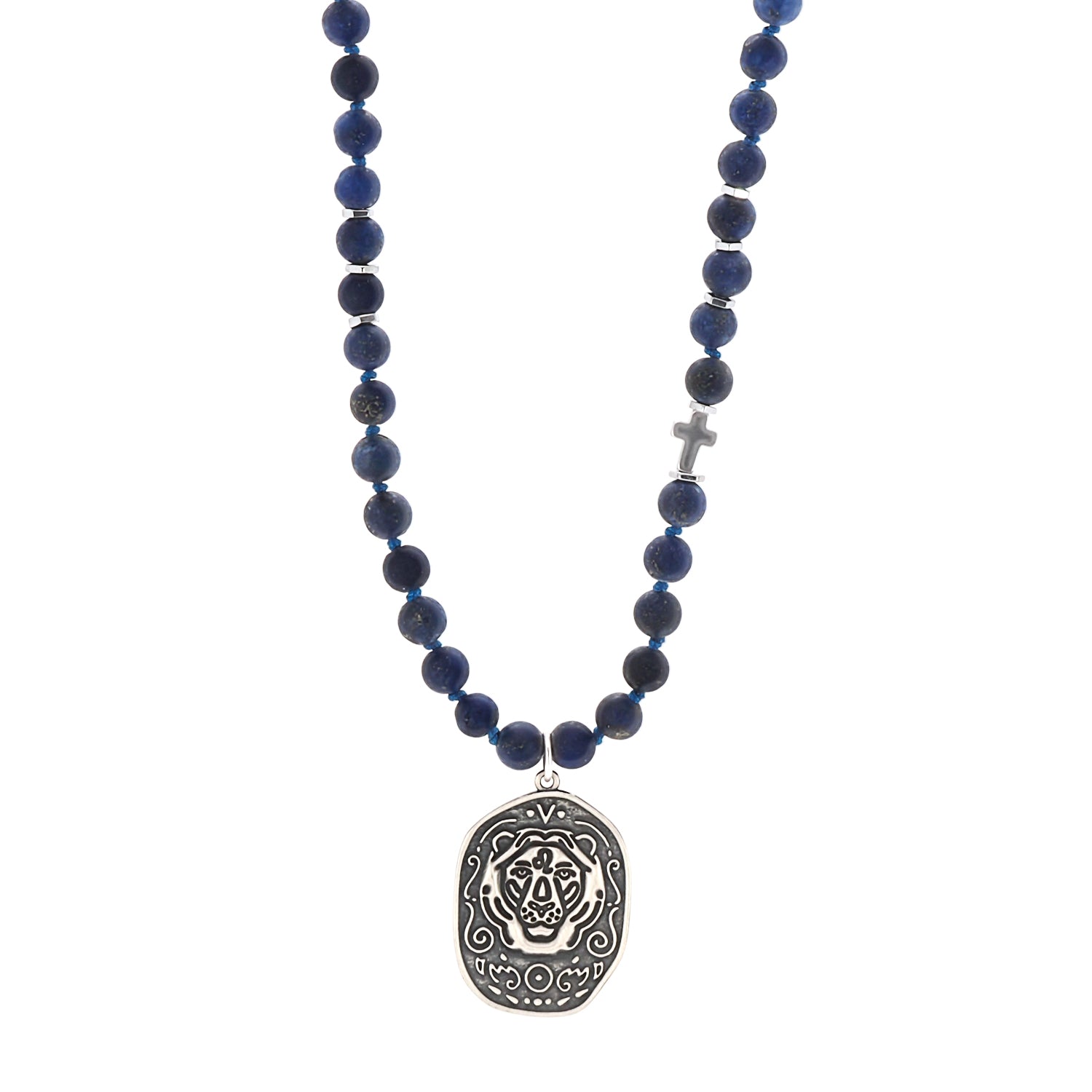 Discover the beauty and symbolism of the Spiritual Lapis Lazuli Lion necklace, a handmade jewelry piece crafted with care and attention.
