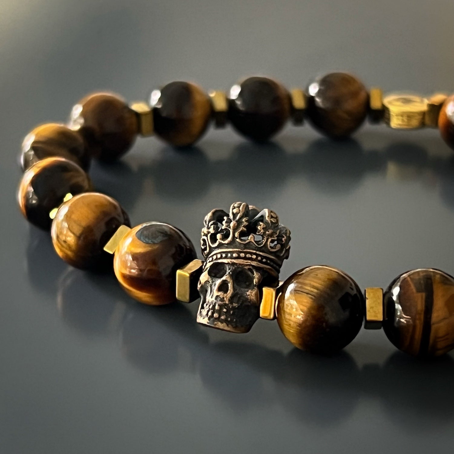 Enhance Your Style - Tiger's Eye Men's Bracelet.