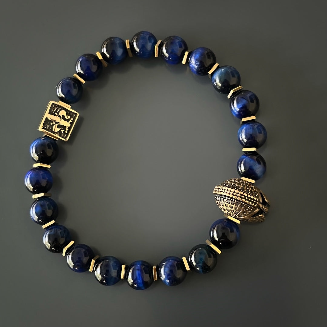 Courage and Resilience - Gladiator Charm Bracelet.