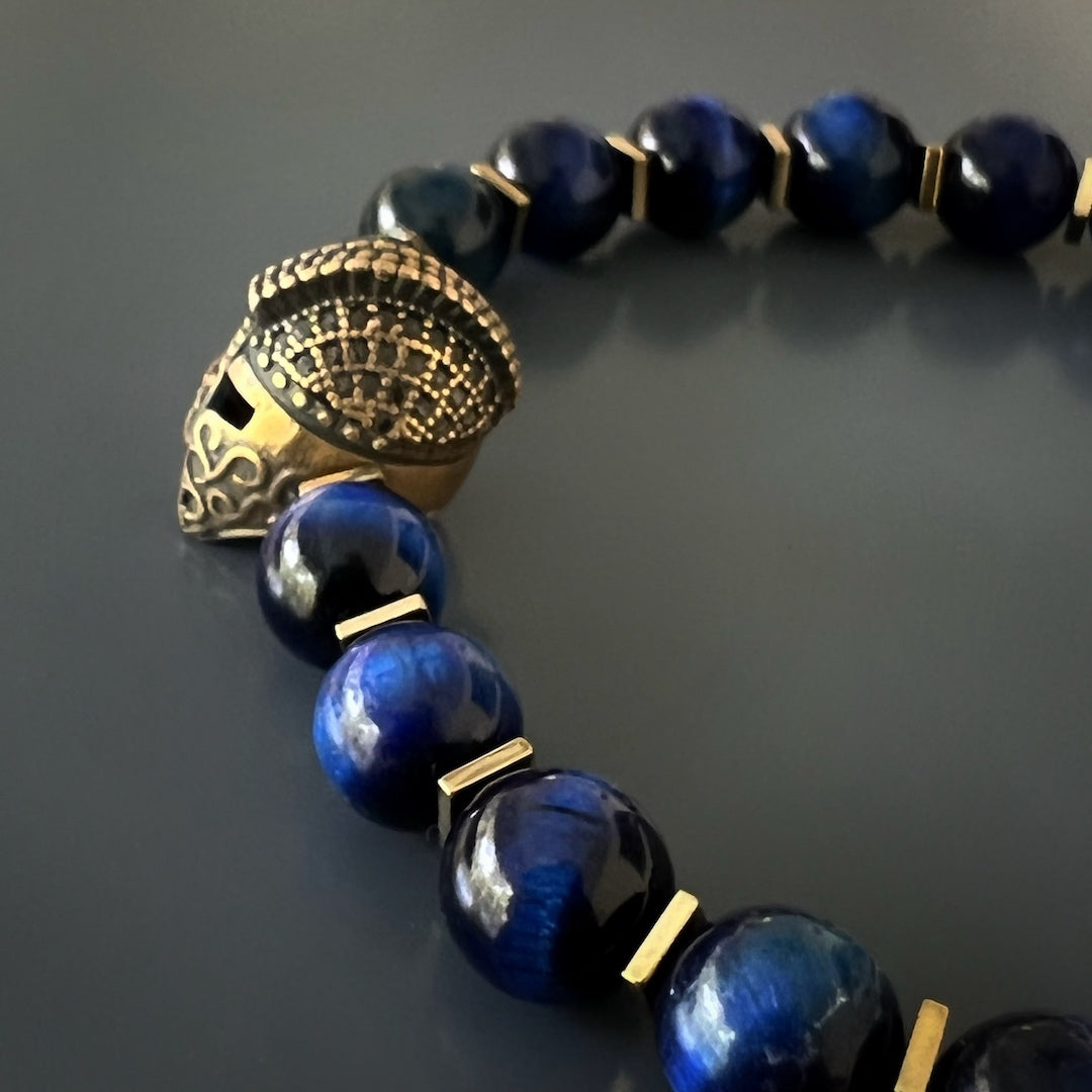 Bold Handmade Accessory - Tiger's Eye Bracelet.