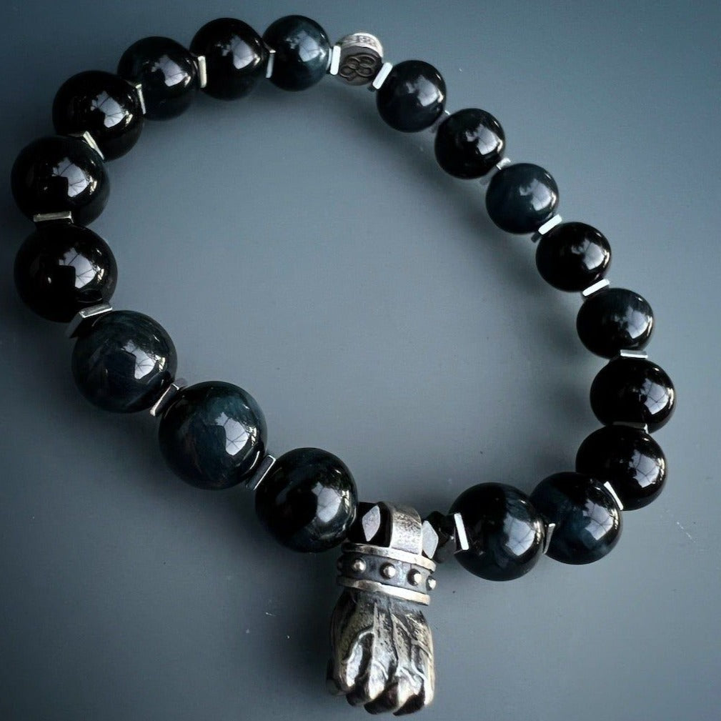 Handmade in USA - Powerful Tiger's Eye Bracelet.