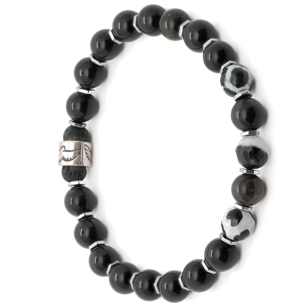 Empower Your Style - Night Eagle Men Bracelet.
