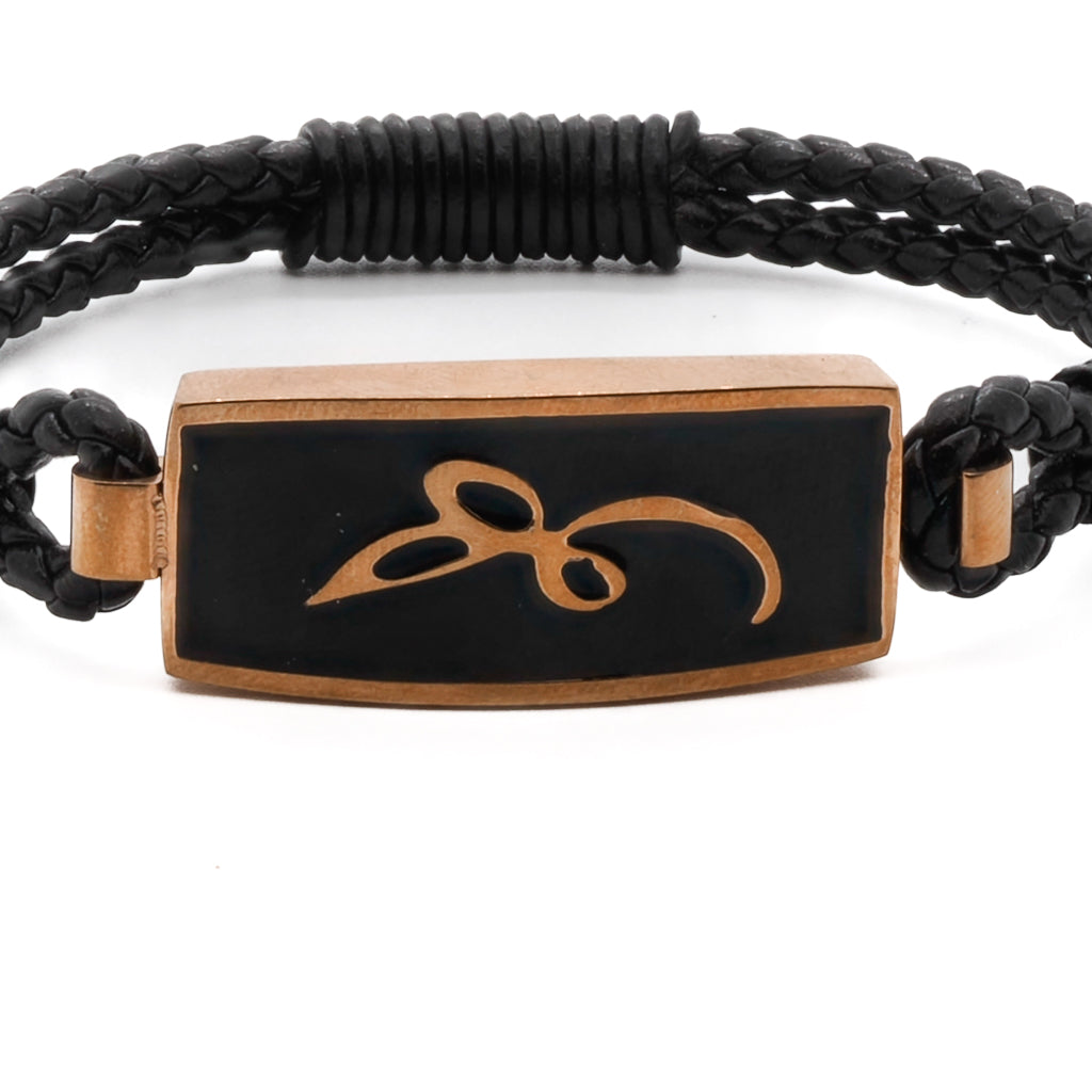 Sleek and Stylish - Handmade Ottoman Rose Symbol Bracelet.