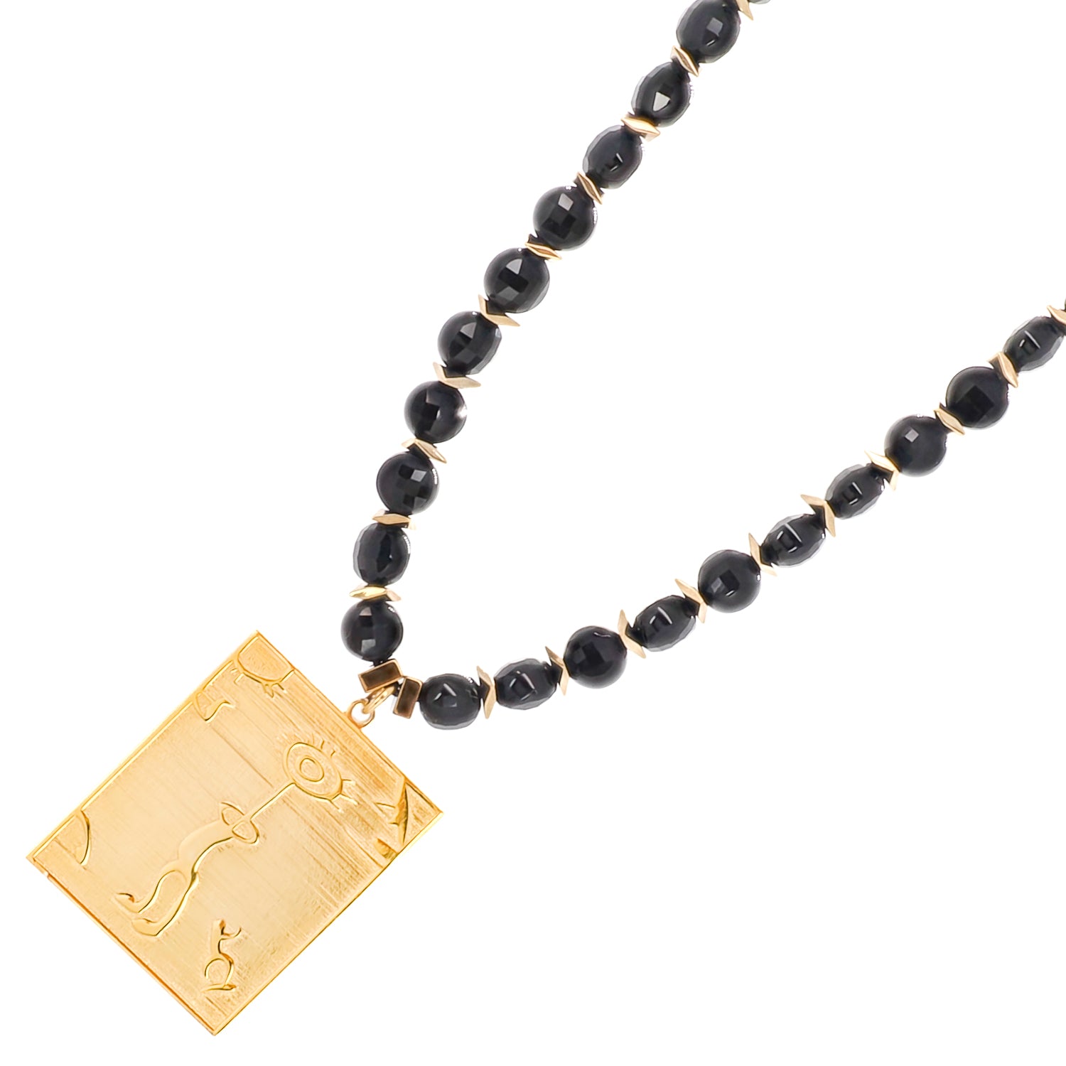 Statement-Making Jewelry - The Eye-Catching Shamanic Magic Sun Necklace in all its Beauty.