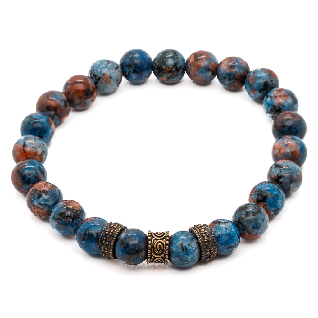 Sodalite Energy Bracelet - Handmade Calming Jewelry.