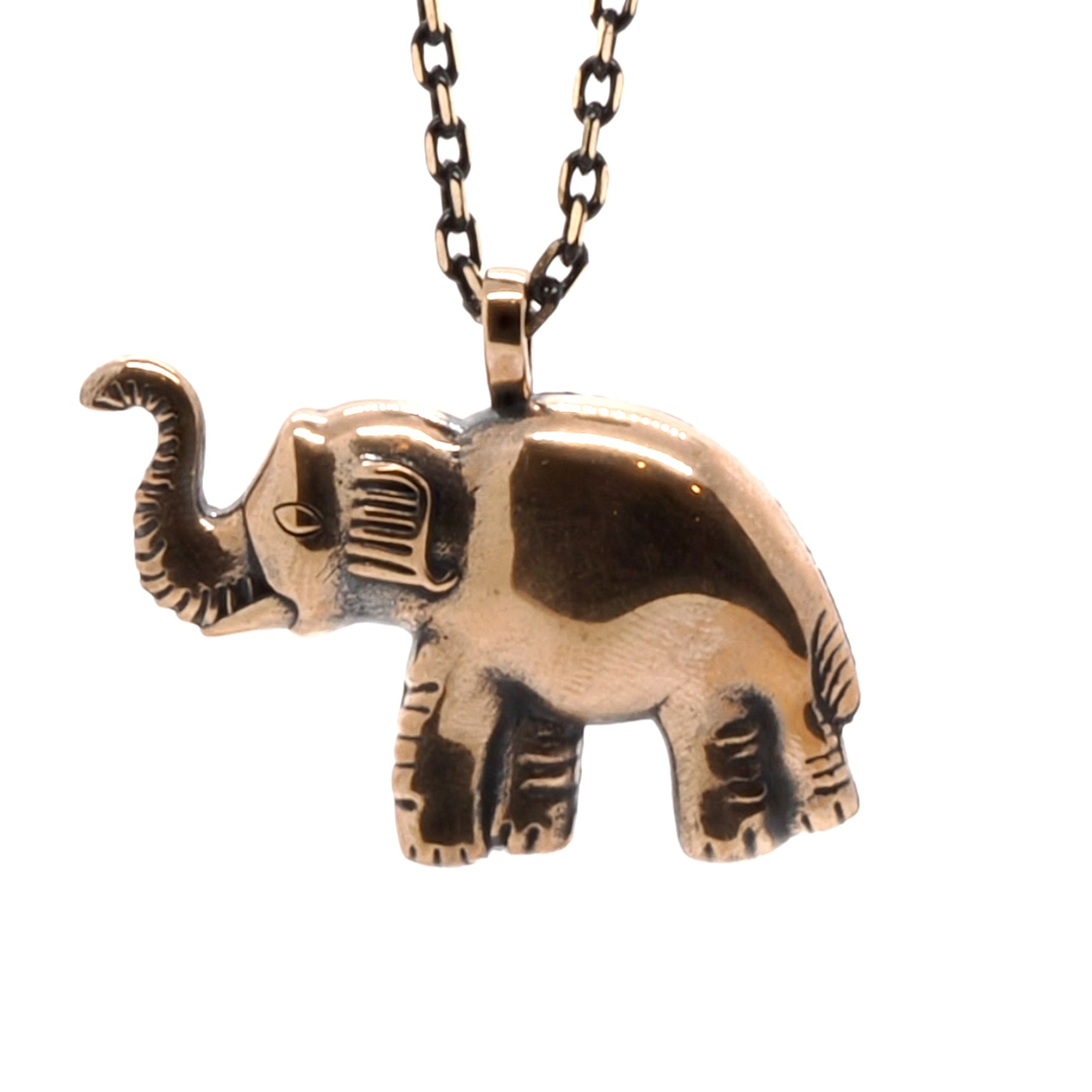 Majestic and Meaningful - The Handmade Elephant Necklace Radiates Good Luck and Positive Energy.