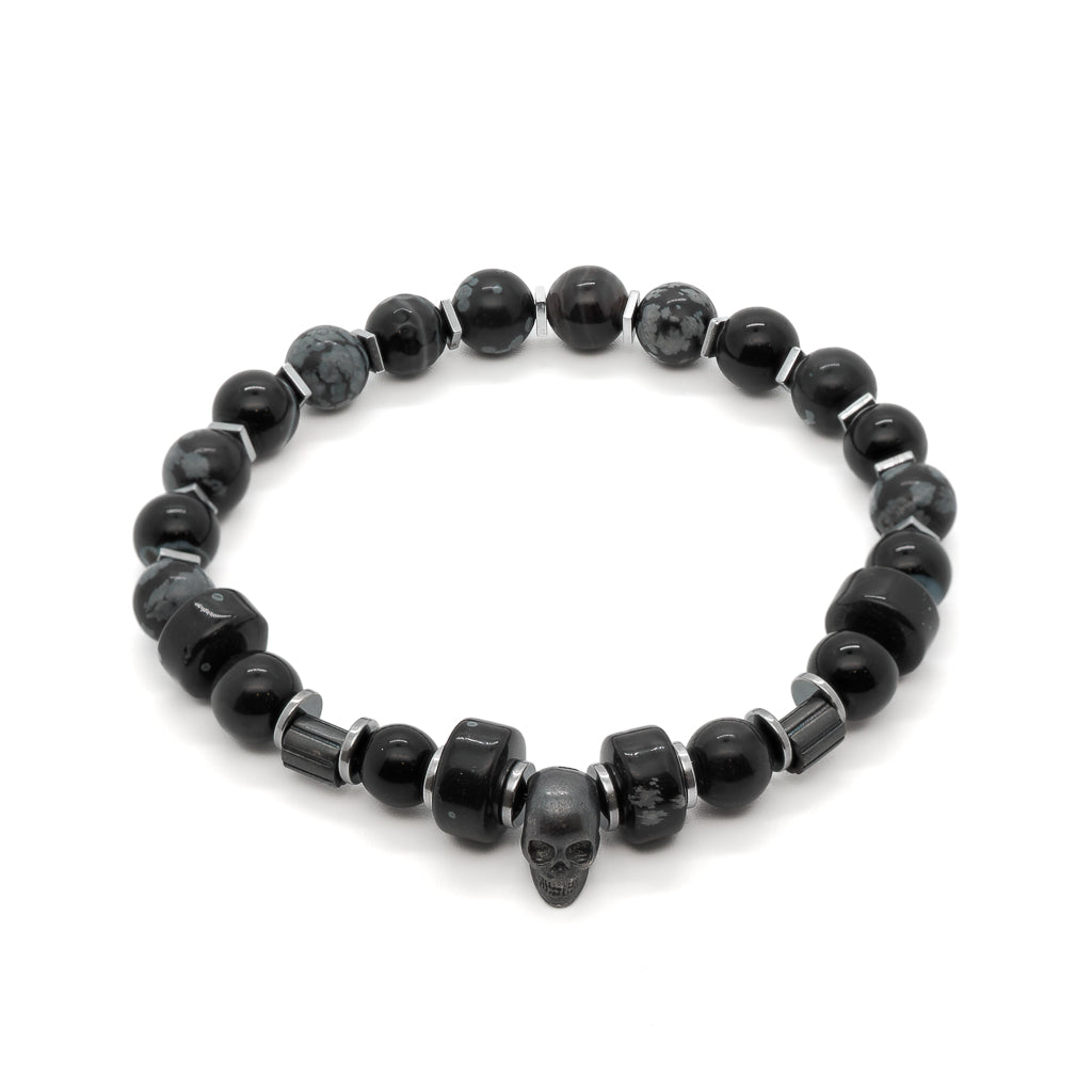 Unique Biker Bracelet - Handmade Men's Jewelry.