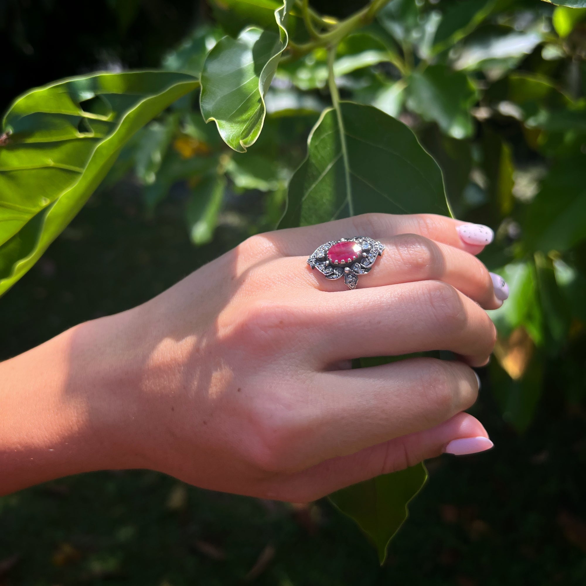 Handcrafted Excellence on a model - Handcrafted in the USA, this piece stands out for its quality and craftsmanship.