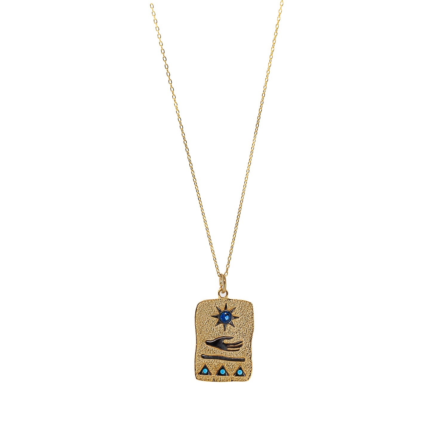 Sterling Silver Necklace Luxuriously Coated in 24K Gold - A Shimmering Delight.