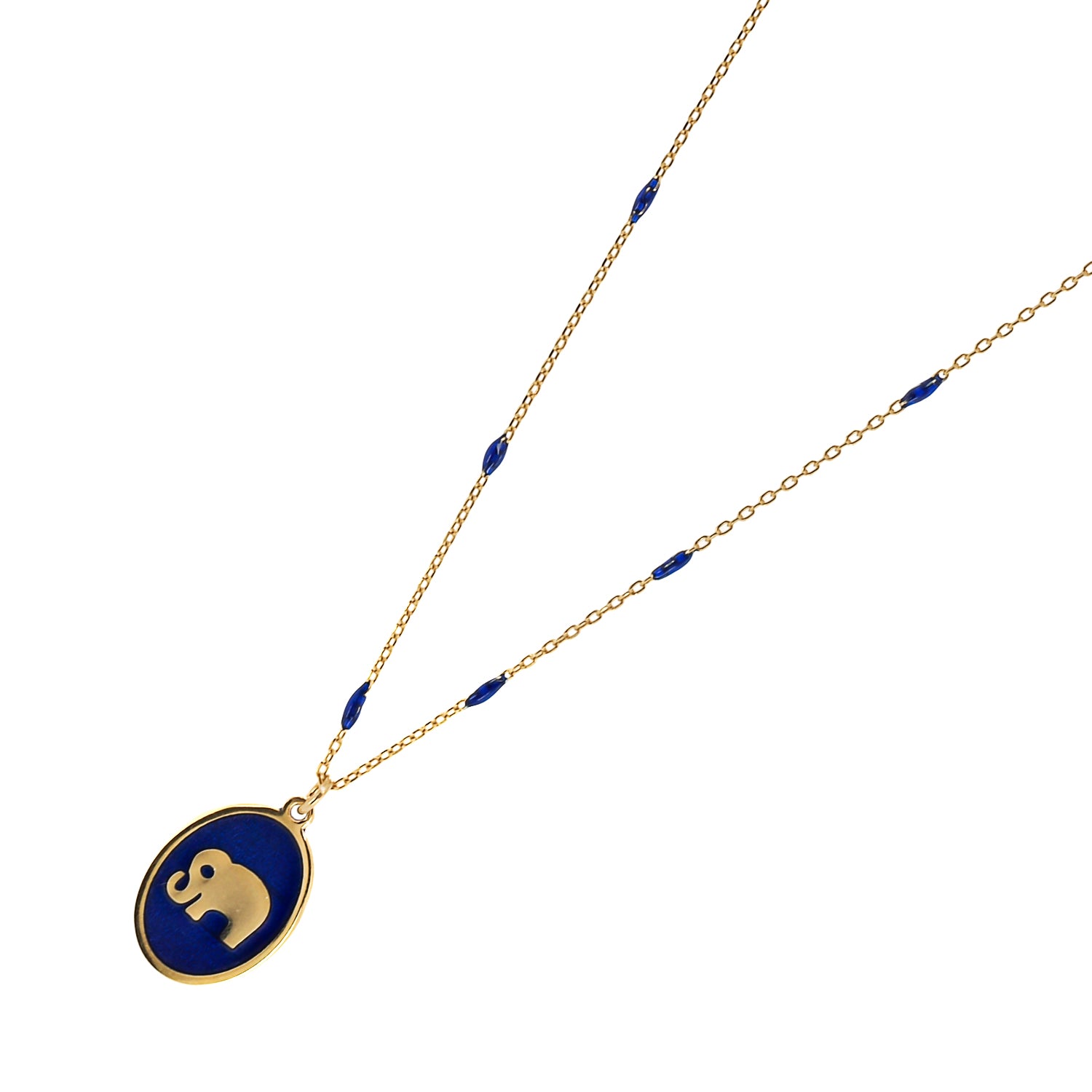 Sterling Silver on 18K Gold Plated Chain - Timeless Elegance and Durability.