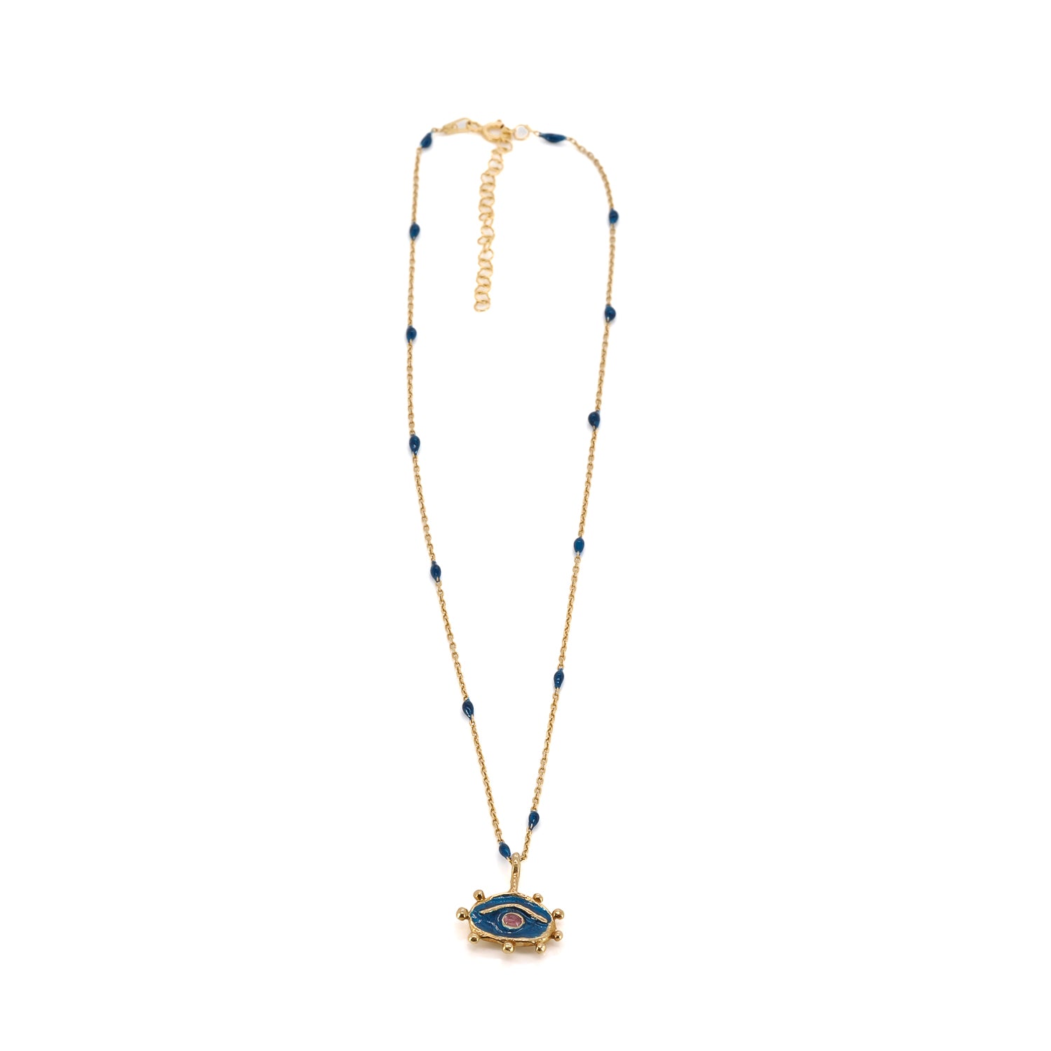 18K Gold Plated Hittite Sun Necklace