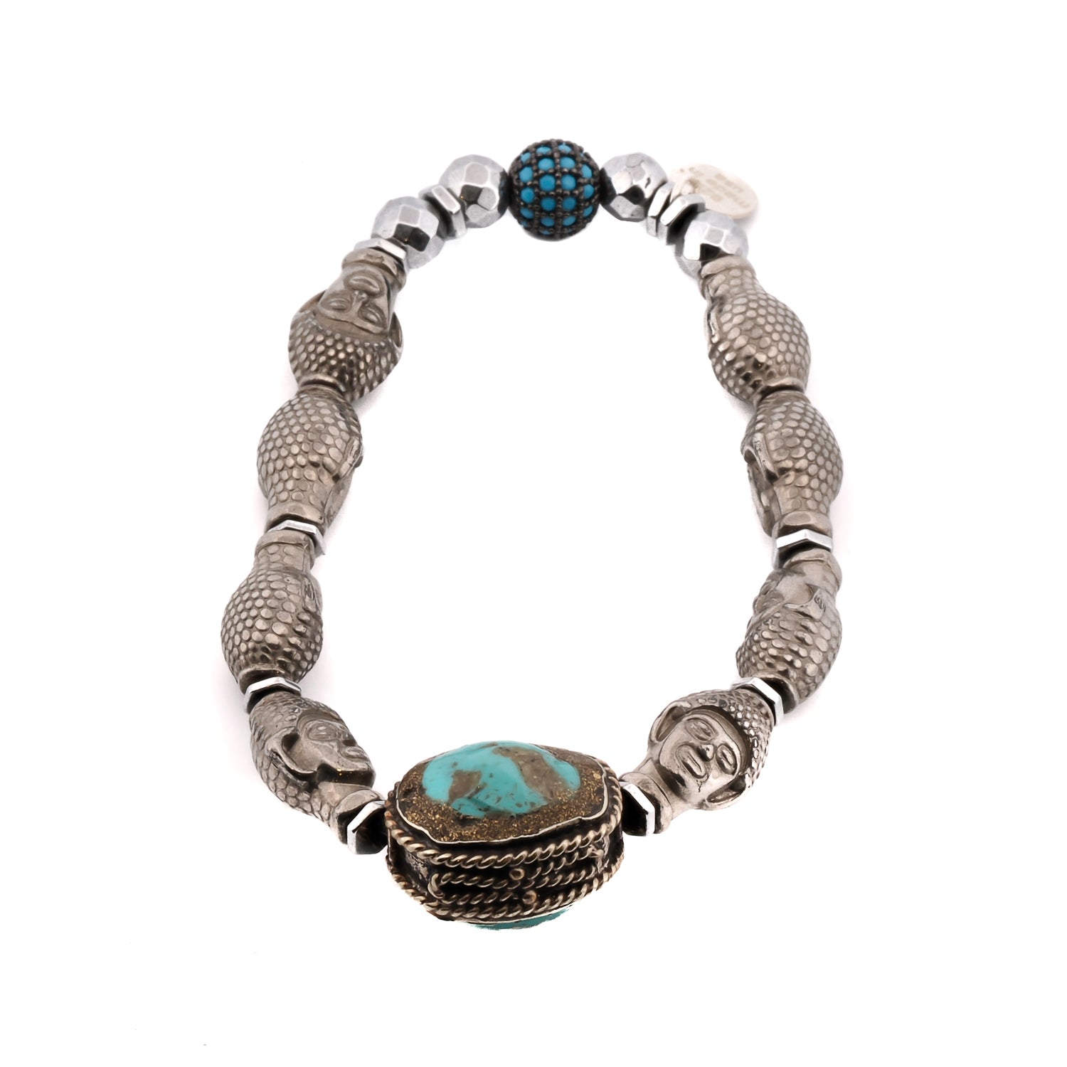 Handcrafted Hematite Stone Bracelet