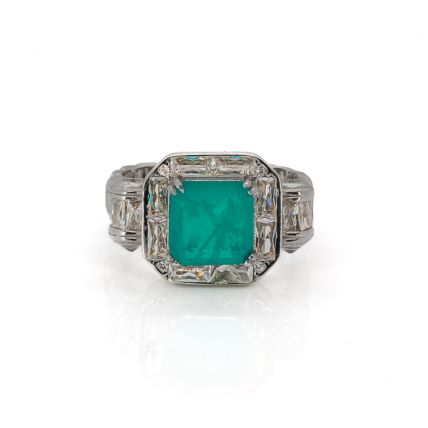 Paraiba Tourmaline Cocktail Ring - Opulent Elegance