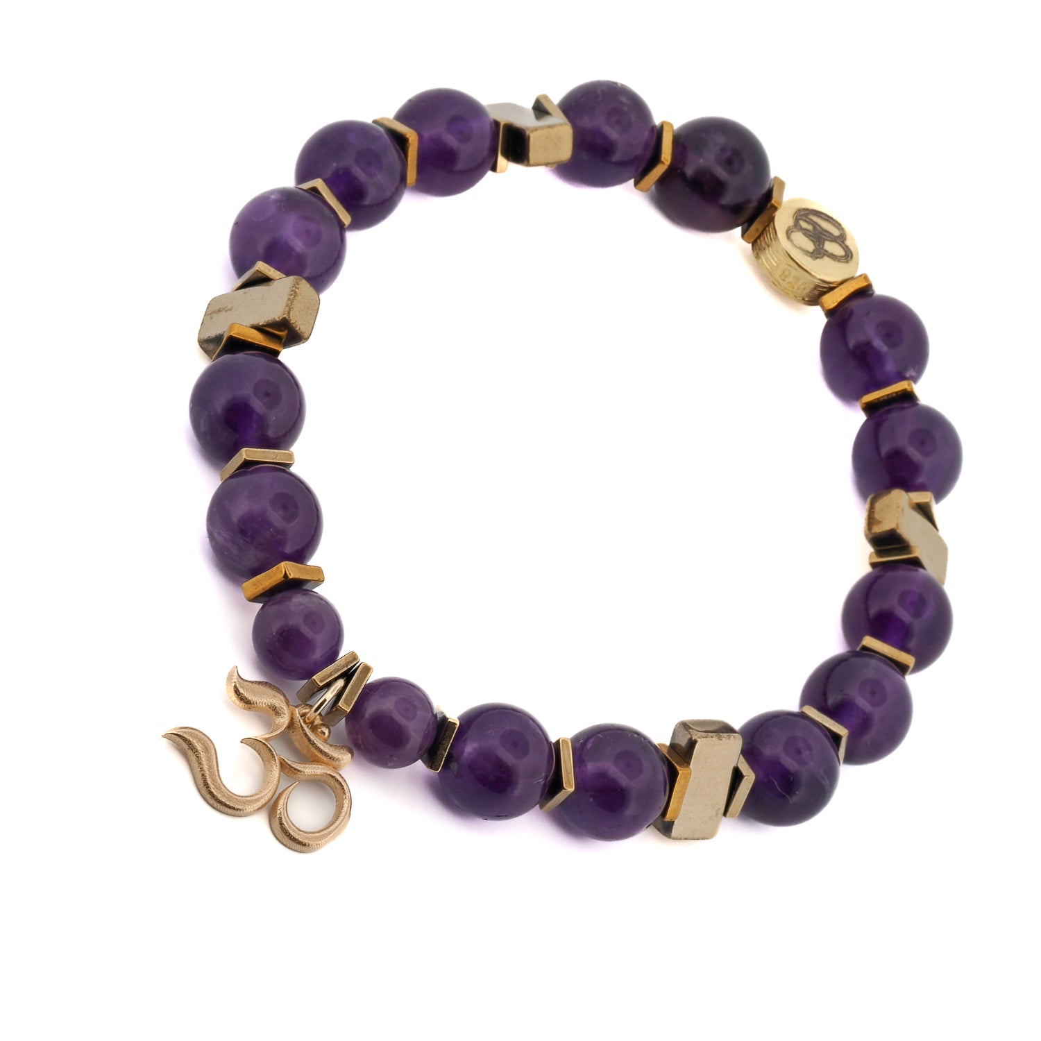 Bracelet with a stone of relax and harmony (Amethyst)