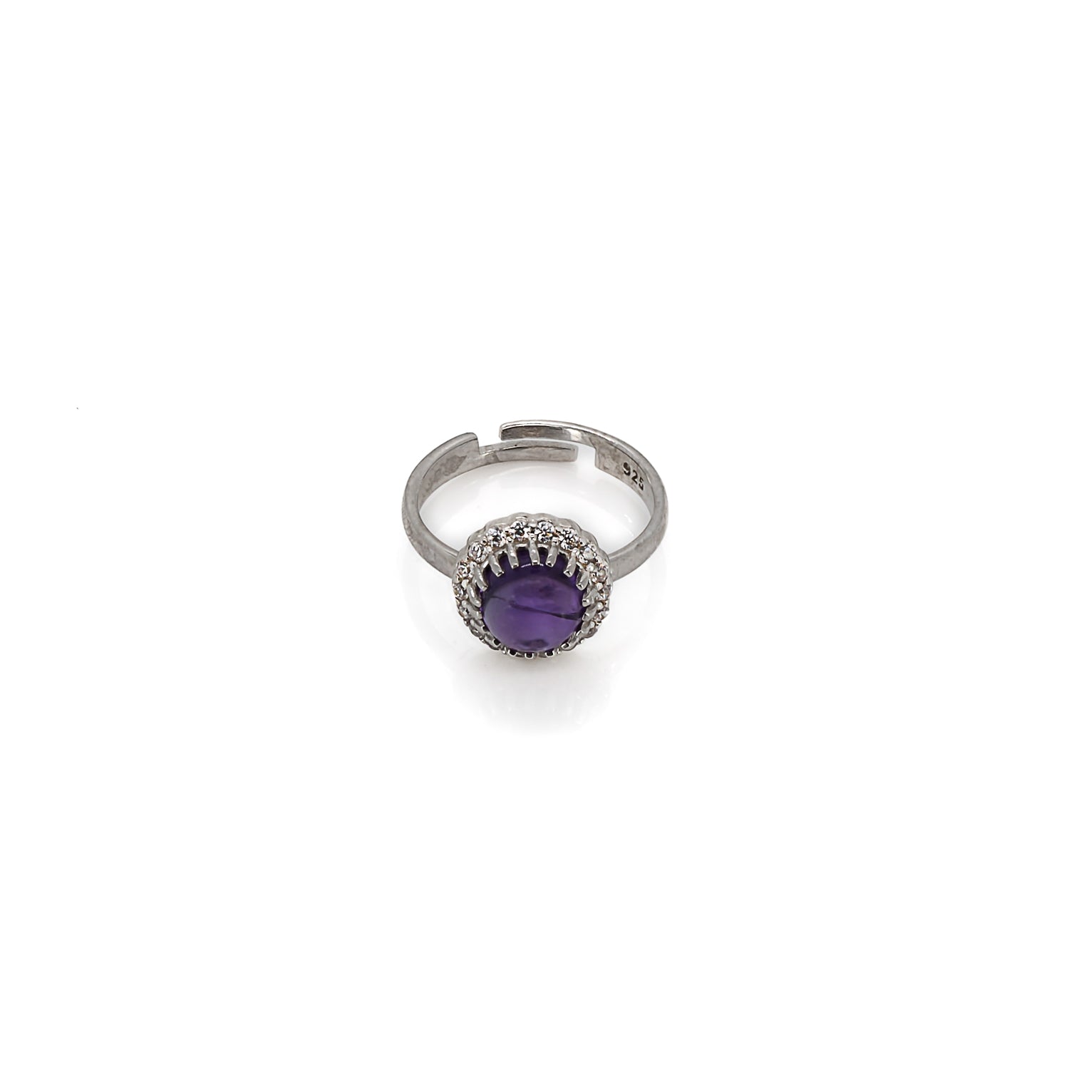 Tranquil Lavender Amethyst Ring - Serene and Stylish