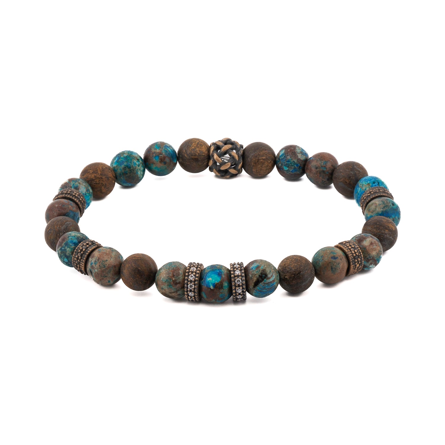 Men's Turquoise Stone Bracelet