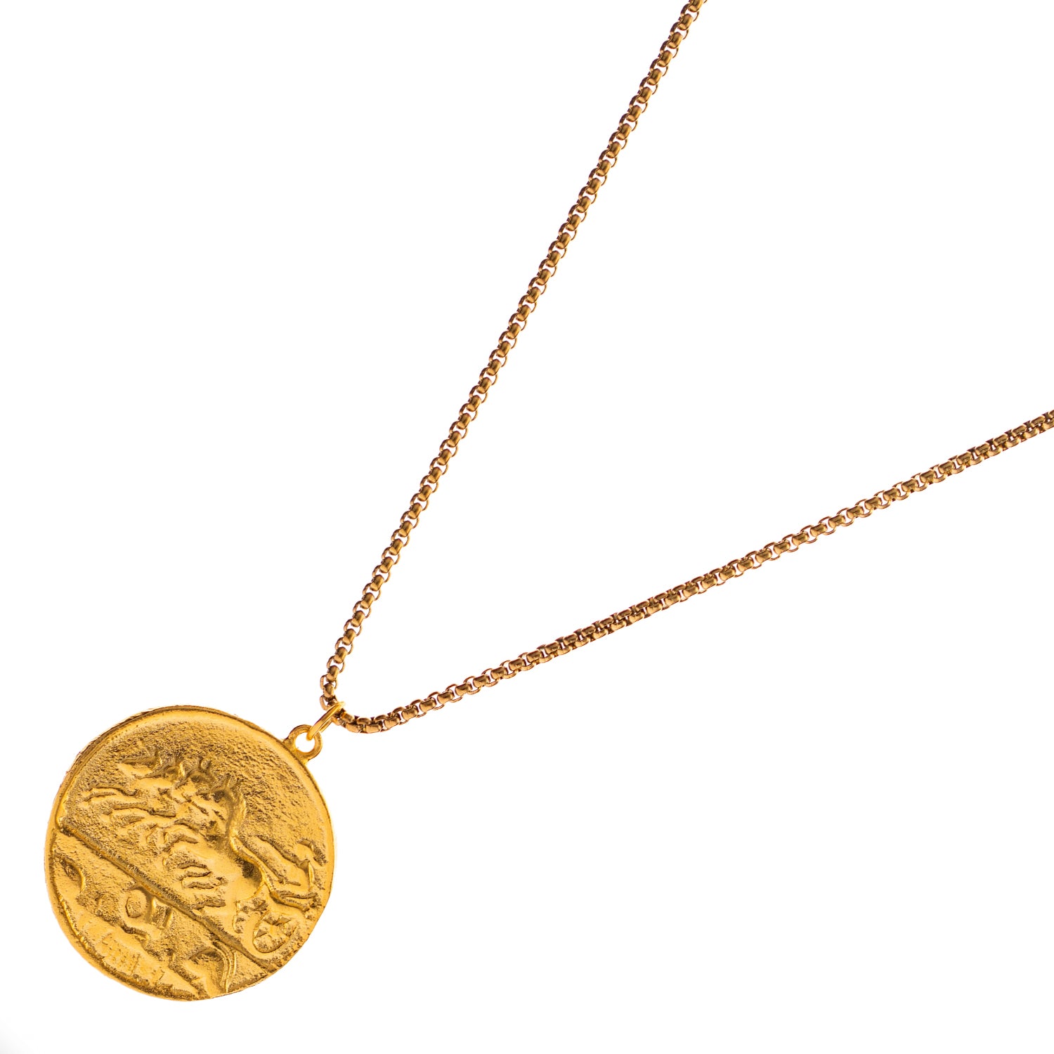 Alexander’s Victory Medallion Necklace