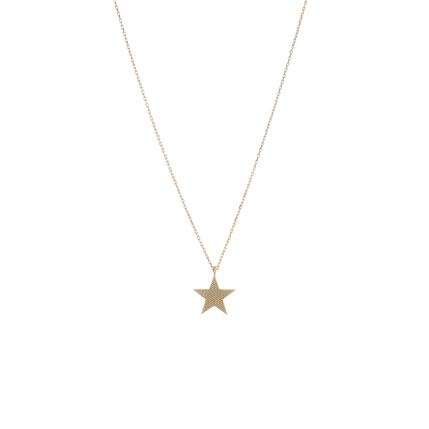 Celestial Grace Gold Star Necklace