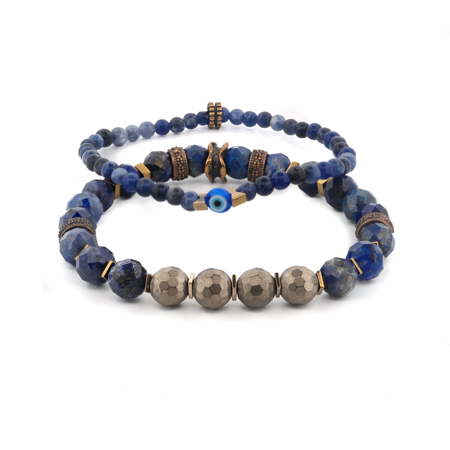 deep lapis lazuli stones, revered for centuries as a symbol of wisdom, truth, and inner power