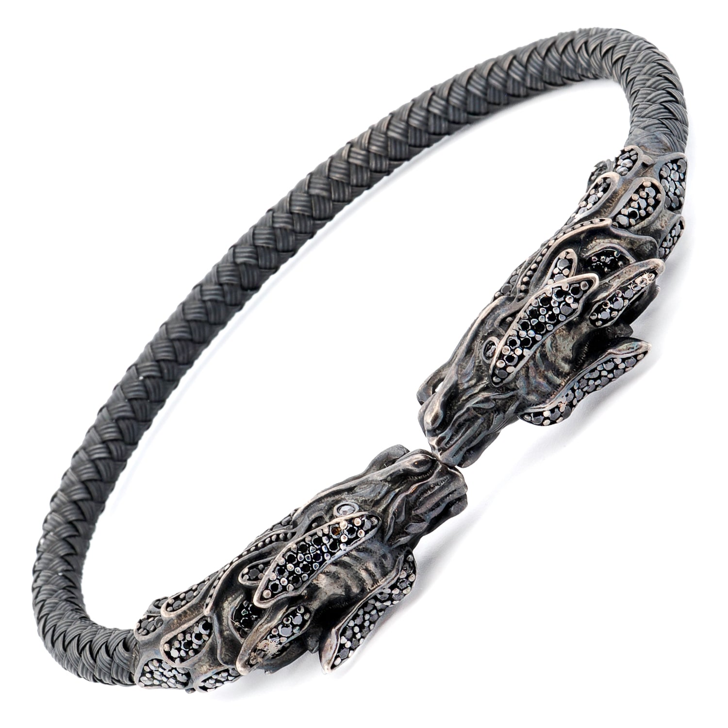 Dragon Force Men’s Sterling Silver Bracelet