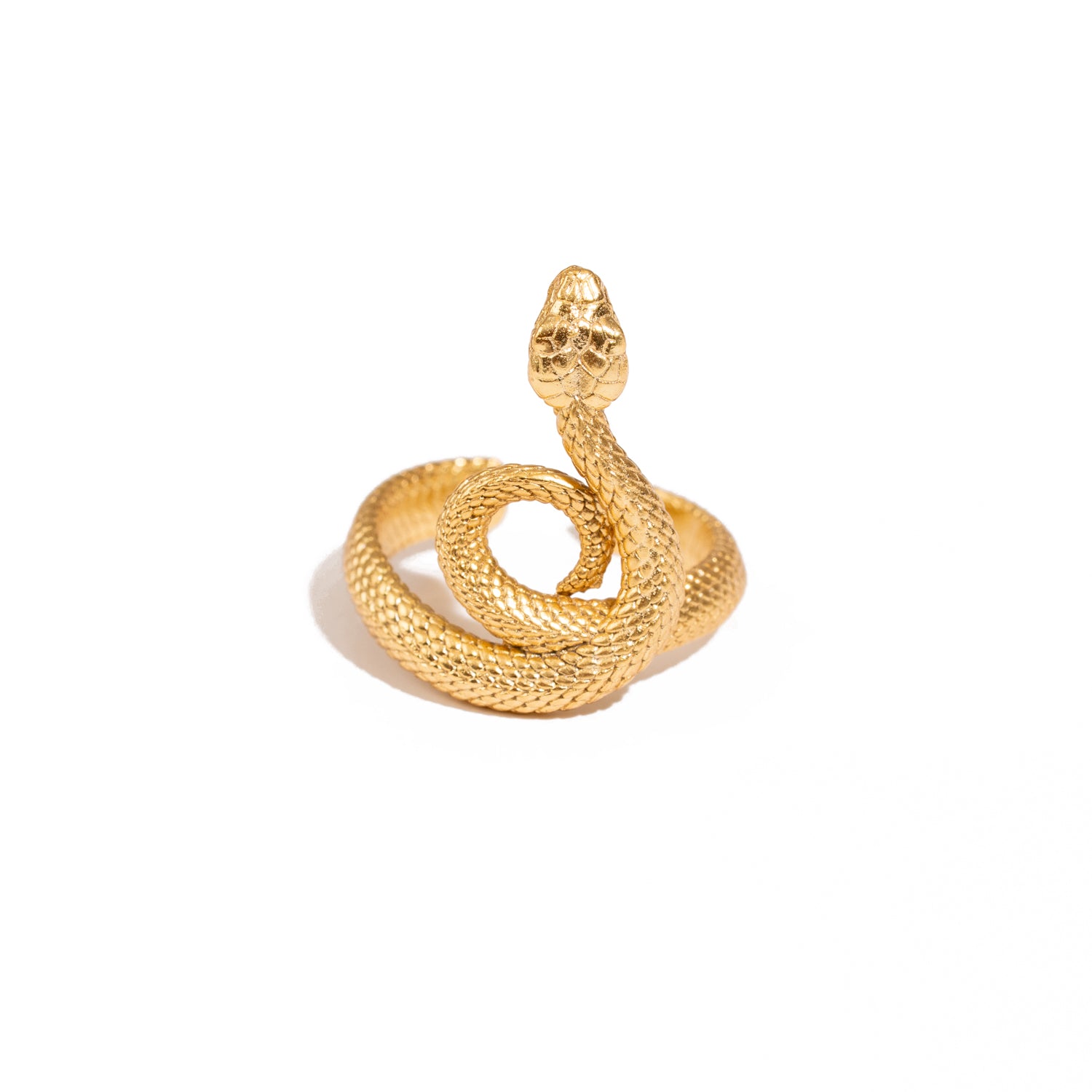 Eternal Serpent Gold Wrap Ring
