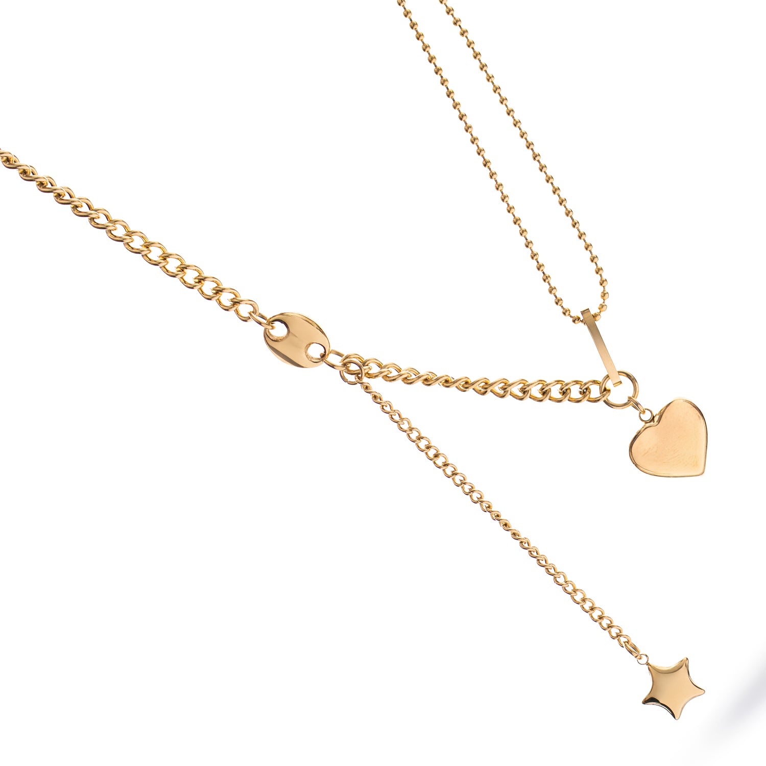 Stellar Love Statement Heart Necklace