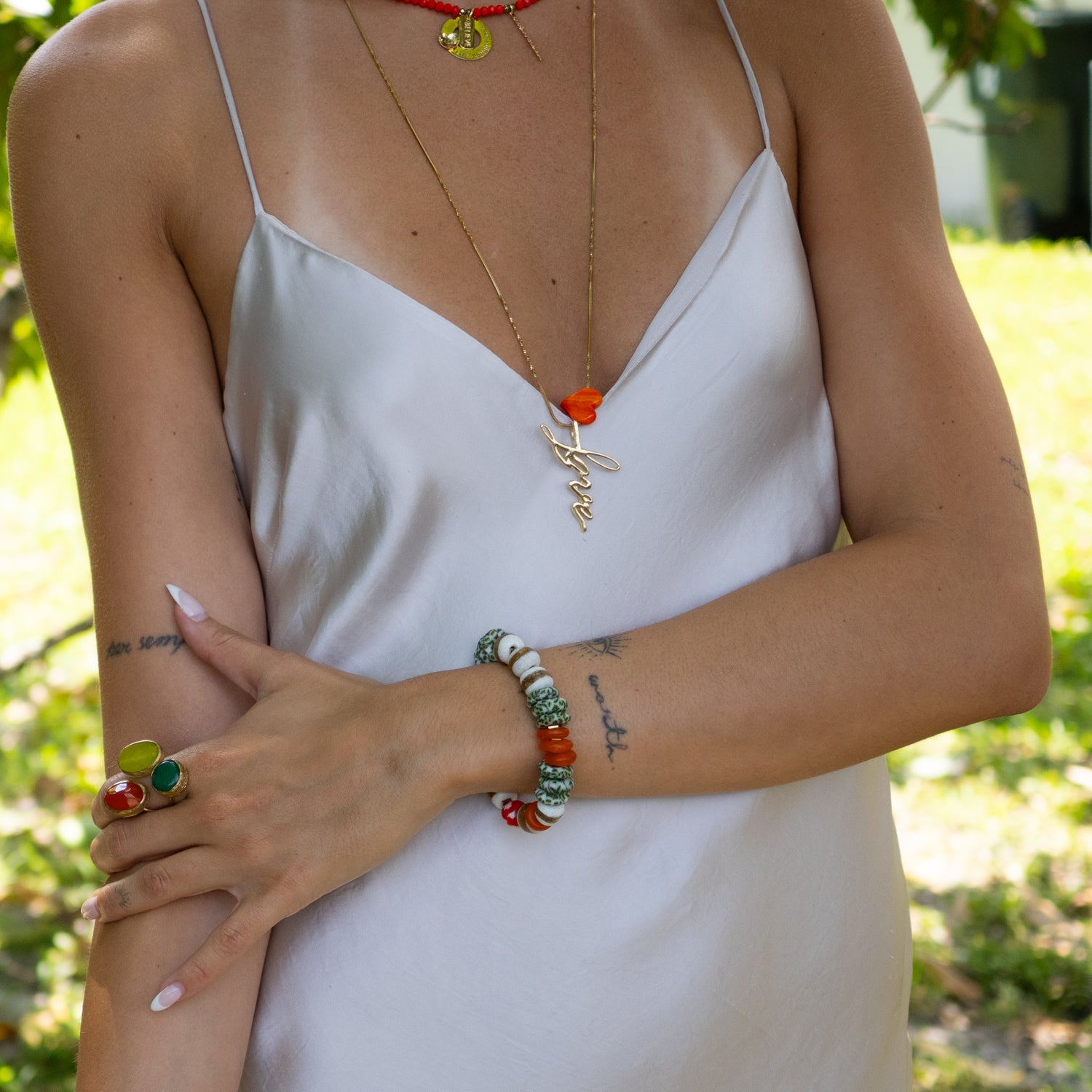 Bold ceramic bracelet symbolizing balance, strength, and grounded energy.

