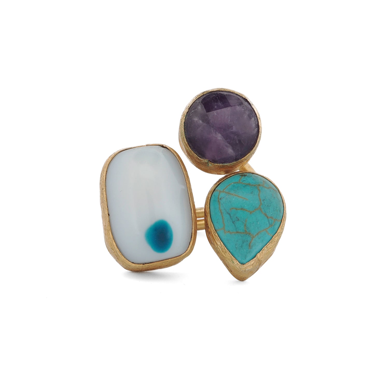 Bold and spiritual adjustable ring for mindful living and meaningful style

