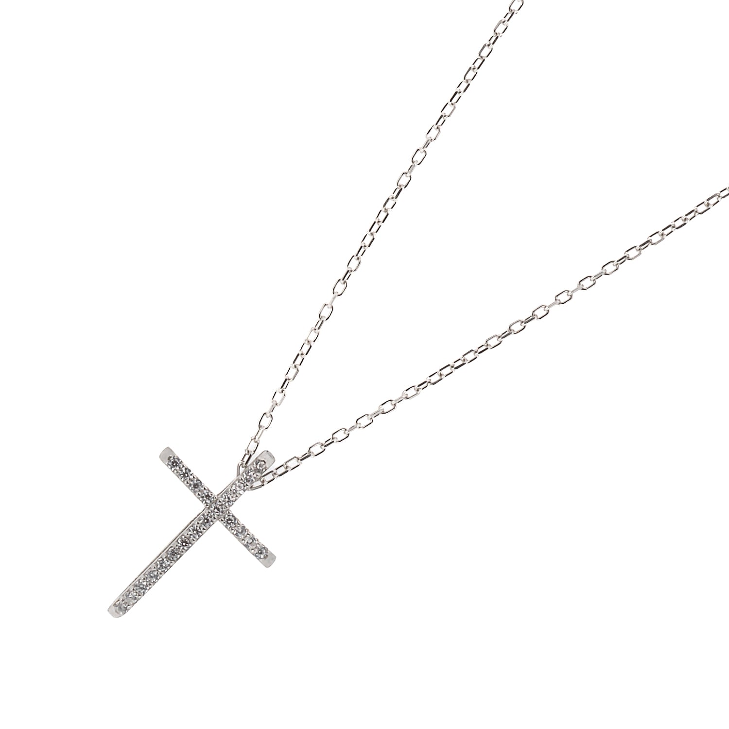 The Unique Cross Diamond Necklace, a meaningful and beautiful accessory.