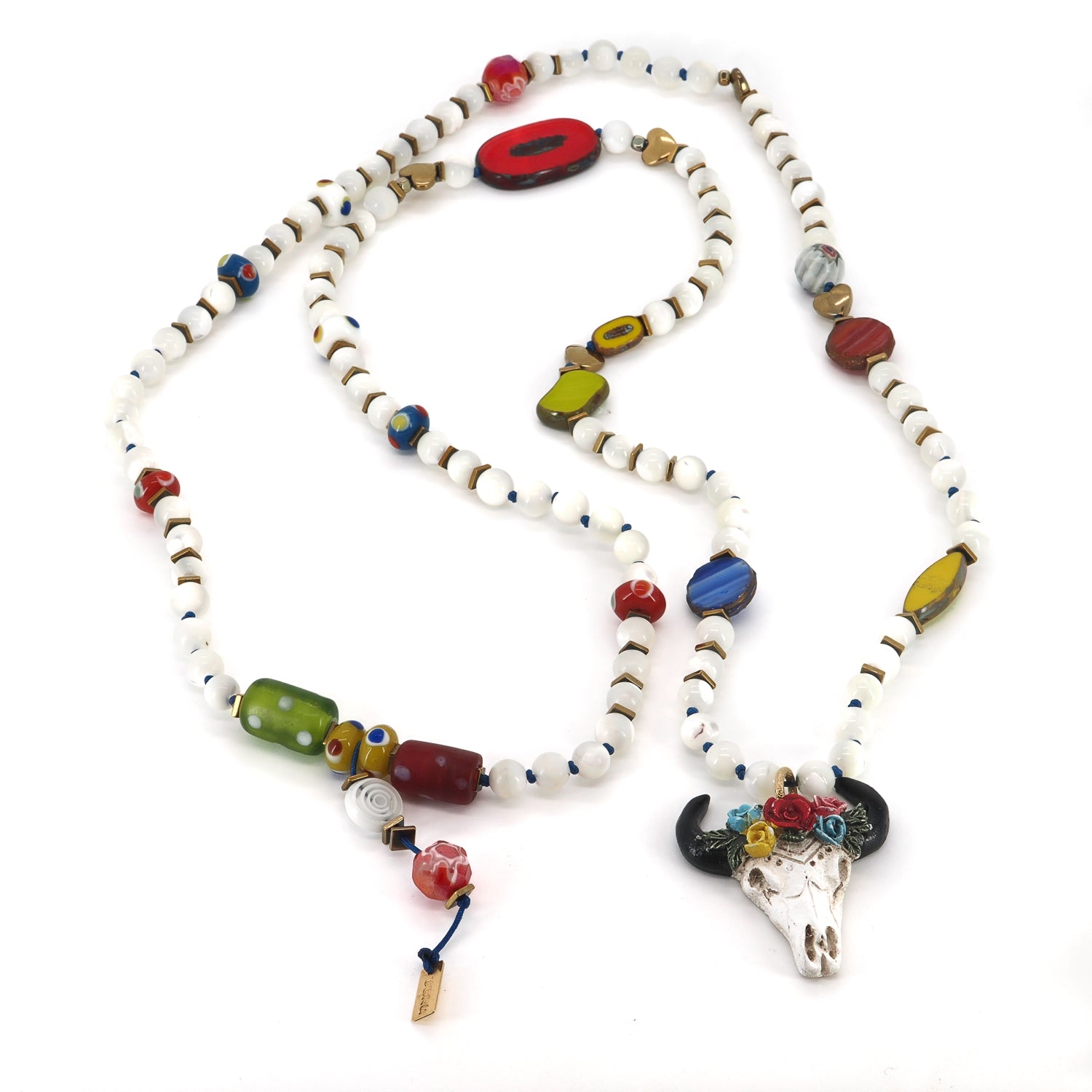 Wild Soul Longhorn Handmade Necklace