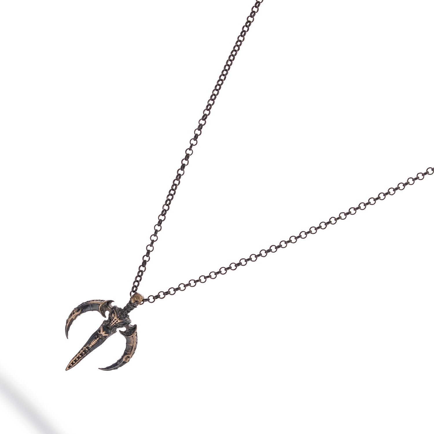 Winged Guardian Men’s Sterling Silver Necklace