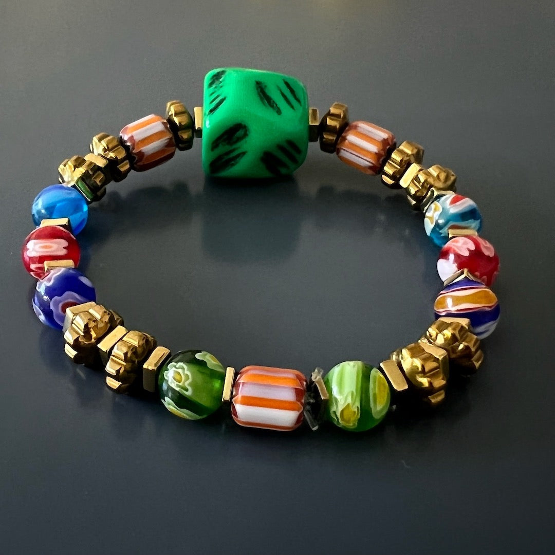 Mix and match African Colors Women Bracelet with other unique women&#39;s accessories for a colorful and vibrant look that&#39;s all your own