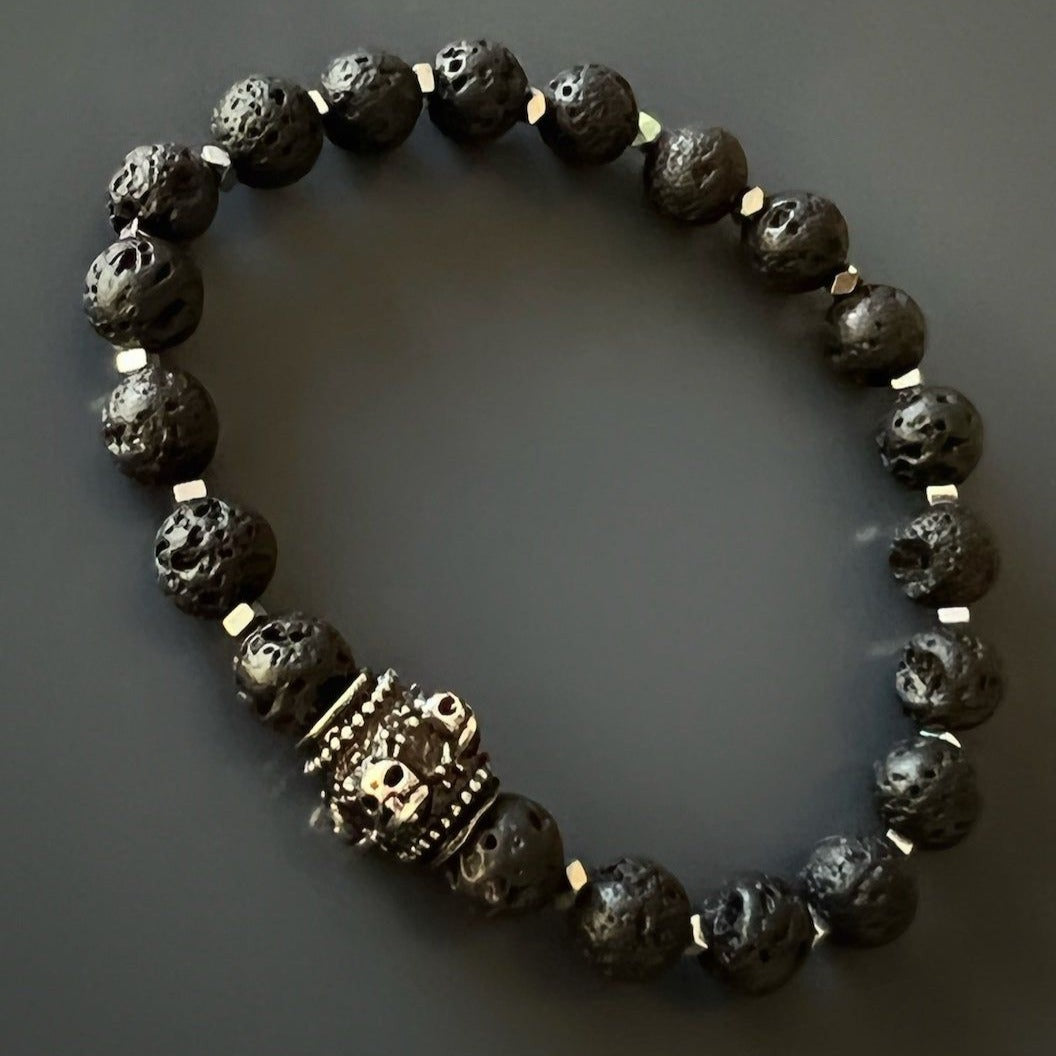 Versatile in design, this handmade bracelet is perfect for any occasion and can match any outfit.