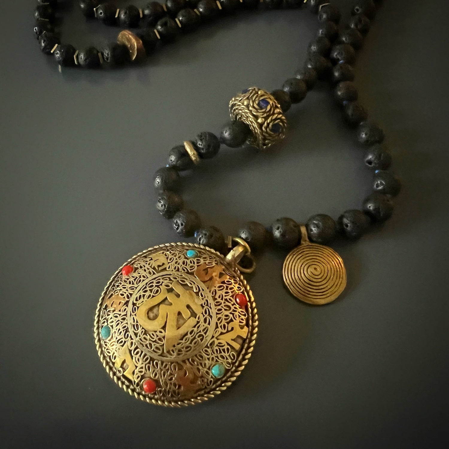 Gold Color Hematite Spacers: Adding Elegance to the Necklace