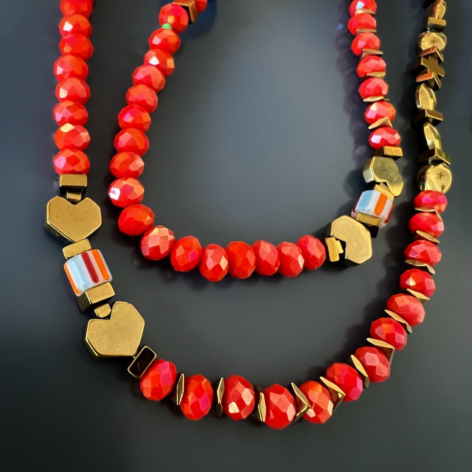 The Mystic Bohemian Elephant Necklace, as seen in the image, combines the strength and good luck symbolized by the elephant pendant with the colorful and mystical elements of its beadwork, making it a truly unique and meaningful accessory.