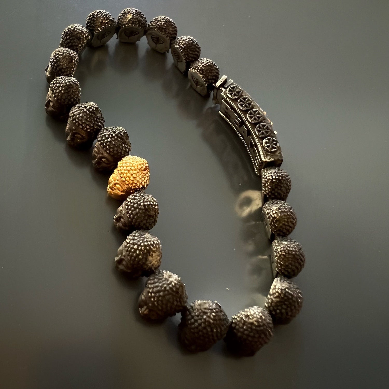 Handcrafted in the USA - Buddha Bracelet, crafted with care and precision.